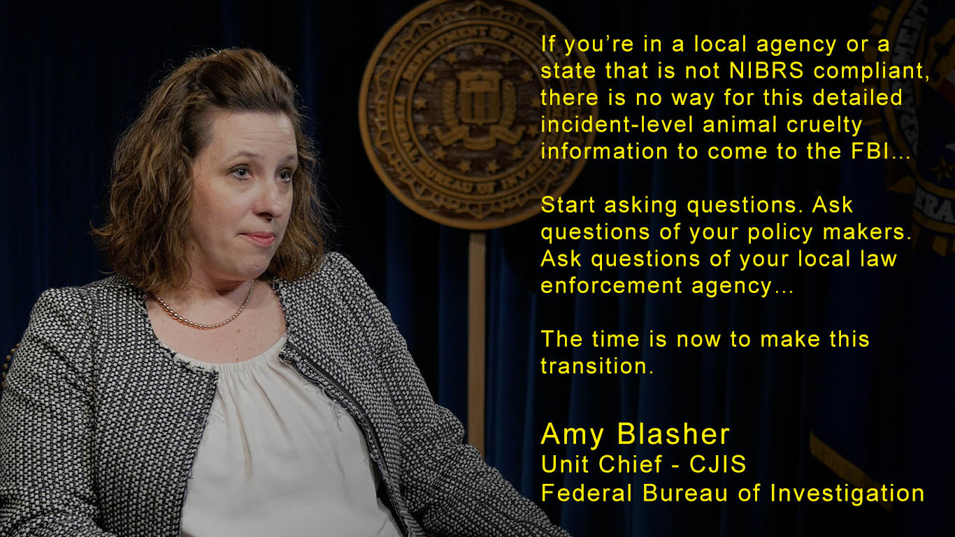 FBI NIBRS page Amy Blasher Quote 2
